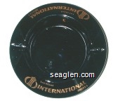 Las Vegas International Hotel Glass Ashtray
