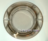Las Vegas International Hotel Glass Ashtray