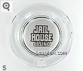 Jail House Casino Glass Ashtray
