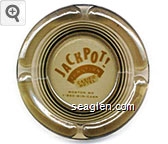 Jackpot! Junction Casino Hotel, Morton MN, 1-800-WIN-CASH Glass Ashtray