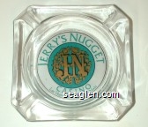 Jerry's Nugget Casino, JN, Las Vegas Blvd. North & Main Glass Ashtray