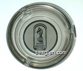 Jockey Club Glass Ashtray