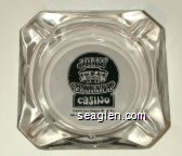 Jolly Trolley Casino, 2440 Las Vegas Blvd. So. (Across from Sahara Hotel), 385-3168 Glass Ashtray