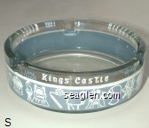 Kings Castle, Lake Tahoe, Nevada Glass Ashtray