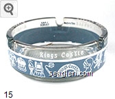 Kings Castle, Lake Tahoe, Nevada Glass Ashtray