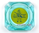 Kit Carson Casino, Carson City Nevada Glass Ashtray