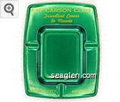 Kit Carson Club, Friendliest Corner in Nevada, Carson City, Nevada Metal Ashtray