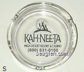 Kah-Nee-Ta High Desert Resort & Casino, (800) 831-0100 Glass Ashtray