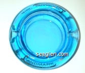 Landmark Hotel, Las Vegas, Nevada Glass Ashtray