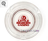 Little Bighorn Casino Glass Ashtray