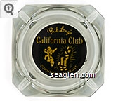 Phil Long's California Club, Downtown Las Vegas Glass Ashtray