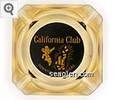 California Club, Downtown Las Vegas Glass Ashtray