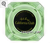Compliments of Billye Long, Phil Long's California Club, Downtown Las Vegas Glass Ashtray