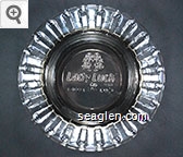 Lady Luck Casino Hotel, 1-800-LADY-LUCK Glass Ashtray