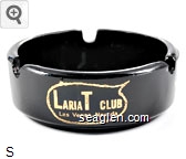 LariaT Club, Las Vegas, Nevada, El Jungle Mexican Restaurant, Jungle Club Bar Glass Ashtray