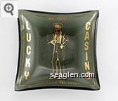 Mr. Lucky, Downtown, Las Vegas Glass Ashtray