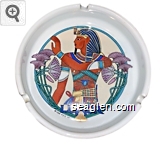 Luxor, (c1996 F.S.D. Inc.) Porcelain Ashtray