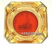 Downtown Las Vegas Glass Ashtray