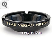 Las Vegas Hilton Glass Ashtray