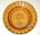 Reno's Mapes, Hotel Casino Glass Ashtray