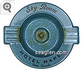 Sky Room, Hotel Mapes, Reno, Nevada Metal Ashtray