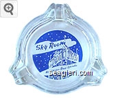 Sky Room, Hotel Mapes, Reno Nevada Glass Ashtray