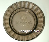 Marina, Hotel & Casino Glass Ashtray