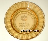Marina Casino, Las Vegas Glass Ashtray