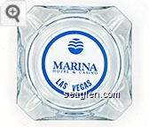 Marina, Hotel & Casino, Las Vegas Glass Ashtray