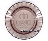 Maxim, Hotel/Casino, Las Vegas Glass Ashtray