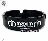Maxim Hotel/Casino, Las Vegas Glass Ashtray