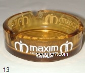 Maxim Hotel/Casino, Las Vegas Glass Ashtray