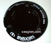 Maxim Hotel/Casino, The Station House Tonopah, Hotel Casino Saloon Glass Ashtray