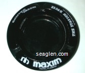 Maxim Hotel/Casino, The Station House Tonopah, Hotel Gaming Glass Ashtray