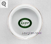 Trattoria Del Lupo, Wolfgang Puck Porcelain Ashtray