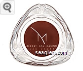 M Resort - Spa - Casino, Las Vegas Glass Ashtray