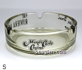 Monte Carlo Casino, Holiday Inn Reno, The Riviera Room Glass Ashtray
