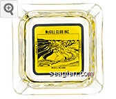 McGill Club Inc, Liberty Pit, Copper Pit, McGill, Nevada Glass Ashtray