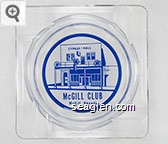 Cyprus Hall, McGill Club, McGill, Nevada Glass Ashtray