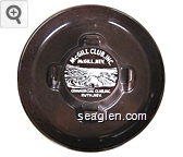 McGill Club, Inc., McGill, Nev. Ruth Pit, Commercial Club Inc., Ruth, Nev. Plastic Ashtray