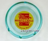 Hawthorne Monte Carlo, Hawthorne, Nevada Glass Ashtray