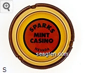 Sparks Mint Casino, Nevada Glass Ashtray