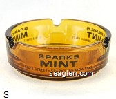 Sparks Mint, 1130 B Street - Sparks, Nevada 89431 Glass Ashtray