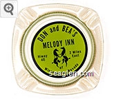 Don and Bea's Melody Inn, Hiway 40, 2 Miles East of Winnemucca, Nevada Glass Ashtray