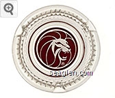 (Lion Logo) Glass Ashtray