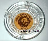 MGM Grand Hotel Reno Glass Ashtray