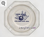 MGM Grand Lanes, MGM Grand Hotel - Reno Glass Ashtray