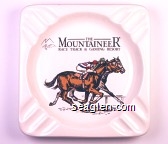 The Mountaineer, Race Track & Gaming Resort Porcelain Ashtray