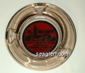 The Mint, Coining Pleasure All The Time, Free Parking, Downtown Las Vegas Glass Ashtray