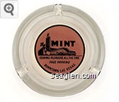 The Mint, Coining Pleasure All The Time, Free Parking, Downtown Las Vegas Glass Ashtray